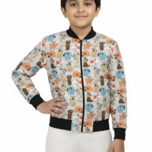 AOP Kids Bomber Jacket